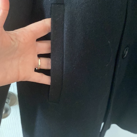 CALVIN KLEIN Double face wool blend  COAT WITH POCKETS AND INNER POCKETS - Picture 4 of 10